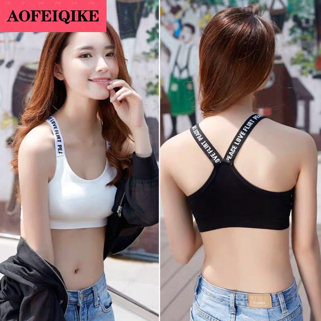 40-65Kg Sexy Bra Top Women Spo - Full Coverage Bra ulasan dan harga