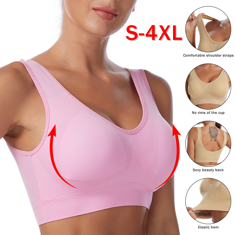 Sexy Women Bra Plus Size Seaml - Full Coverage Bra ulasan dan harga