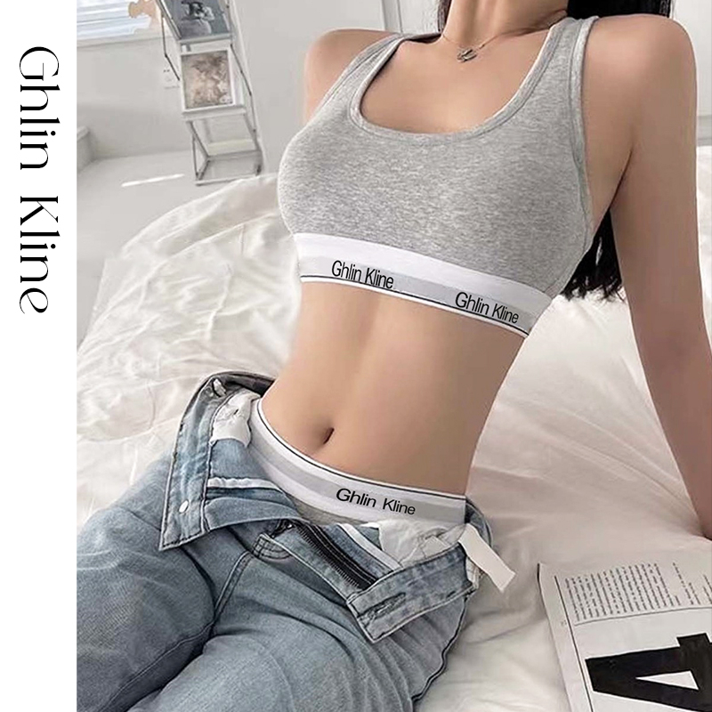2PCS Ghlin Kline Underwear wit - T Shirt Bra Seamless ulasan dan harga